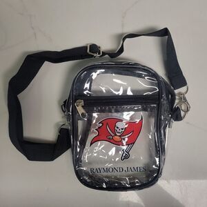 NEW Tampa Bay Buccaneers Clear Crossbody Purses